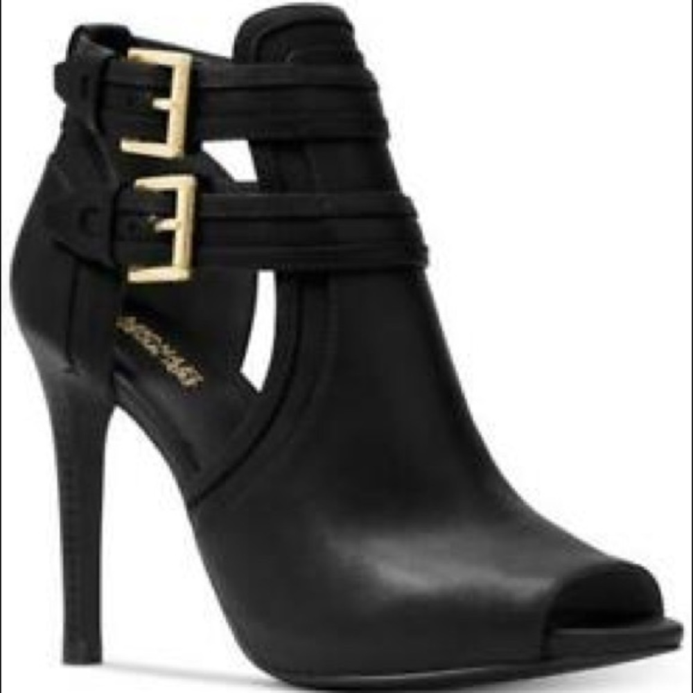 MICHAEL Michael Kors Blaze Peep-Toe Dress booties